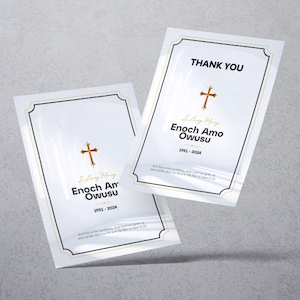 Funeral Memorial Cards
