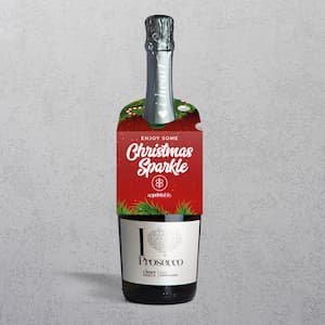 Christmas Bottle Neck Tags