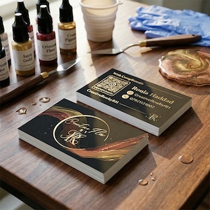 Metallic Foil Business Cards