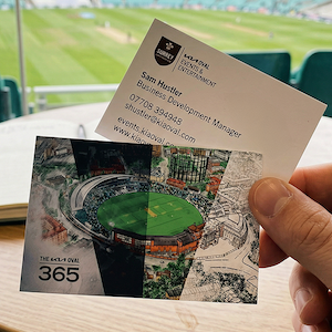 Recycled business cards