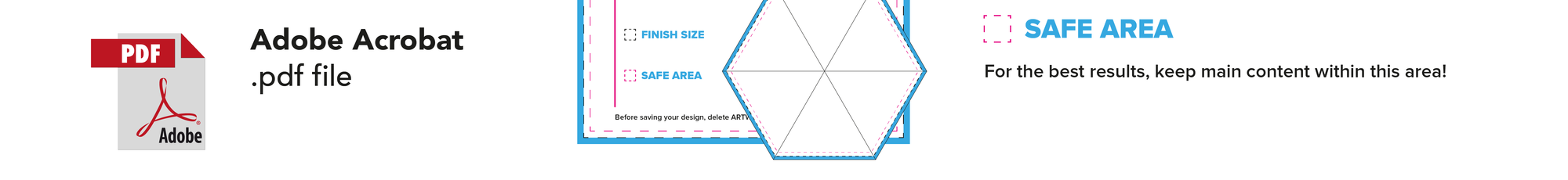 A6 Flyer Artwork guidelines