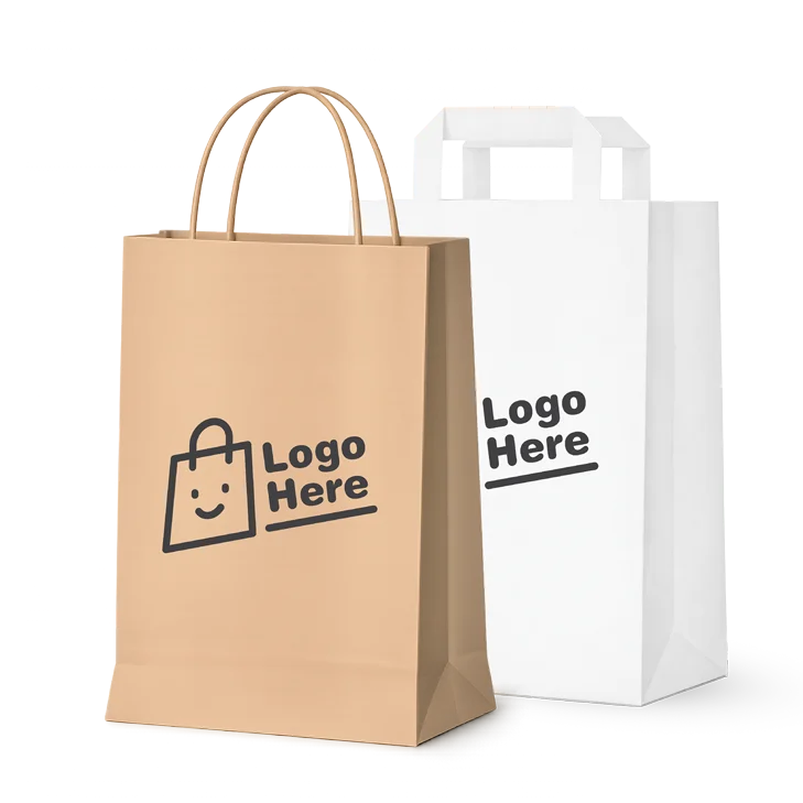 Custom printed paper bags