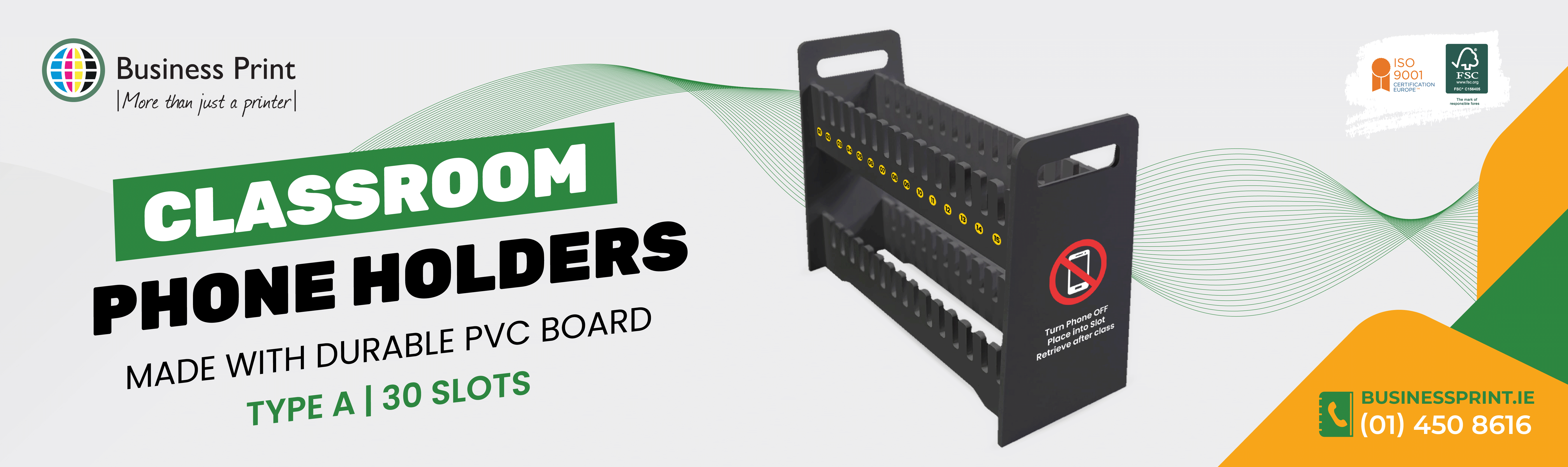 Classroom Phone Holders