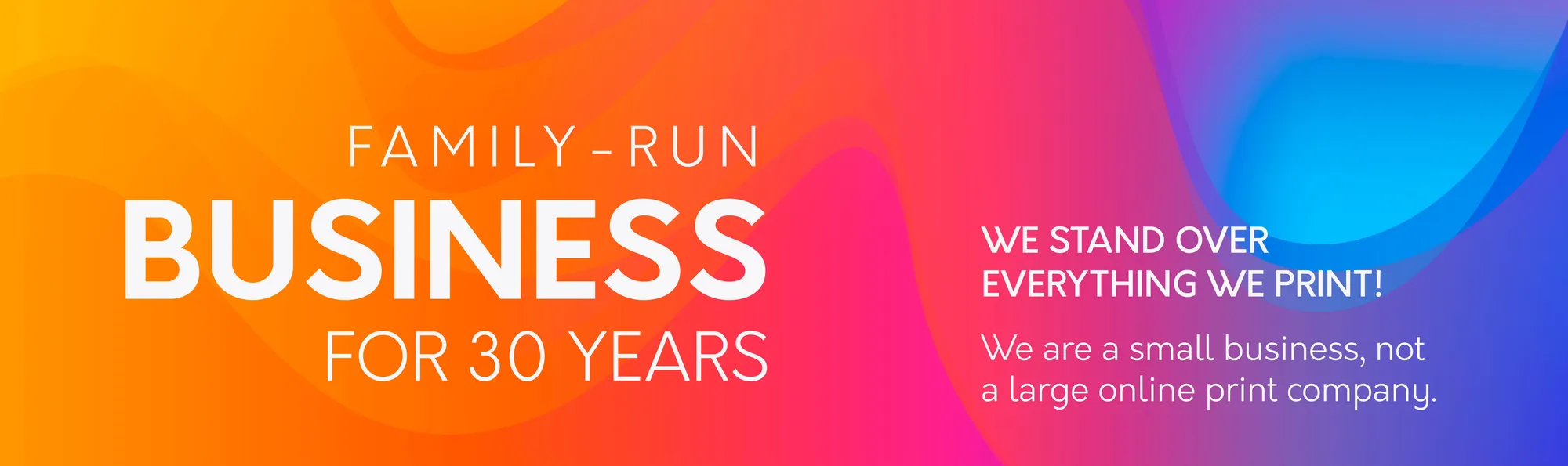 30 Years in Business