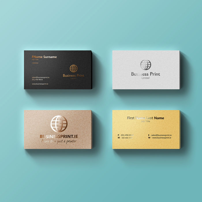 Businss Cards with foiled effect