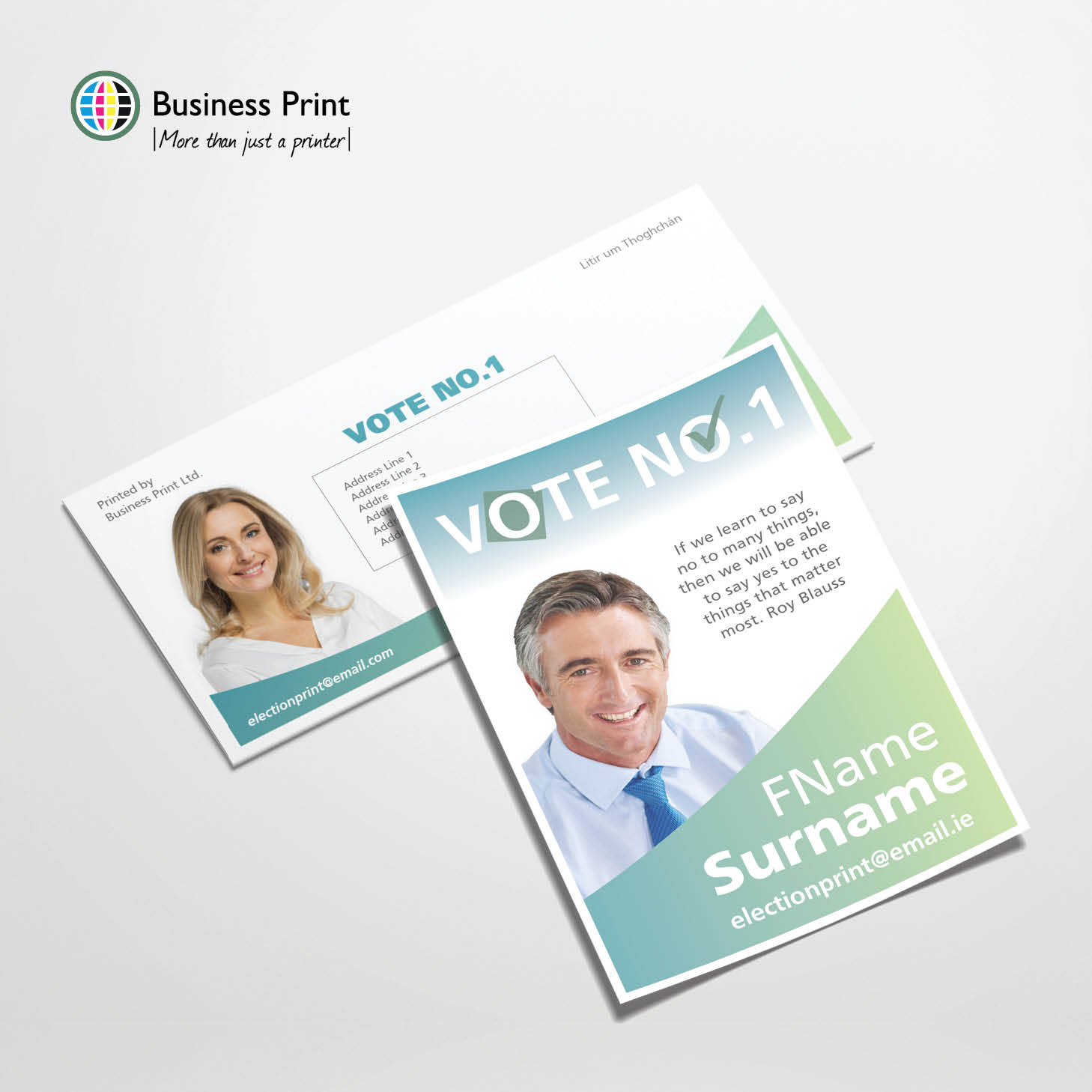 Election Canvas Cards A5 Election Canvas Cards