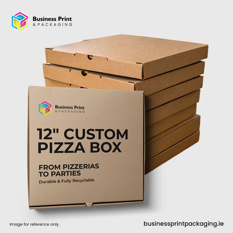 Custom-Printed Pizza Boxes 12 Inch