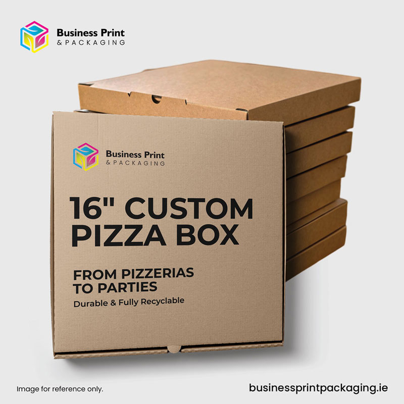 Custom-Printed Pizza Boxes 16 Inch