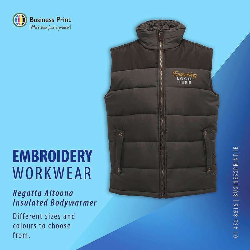 Regatta Altoona Bodywarmer Embroidery bodywarmer