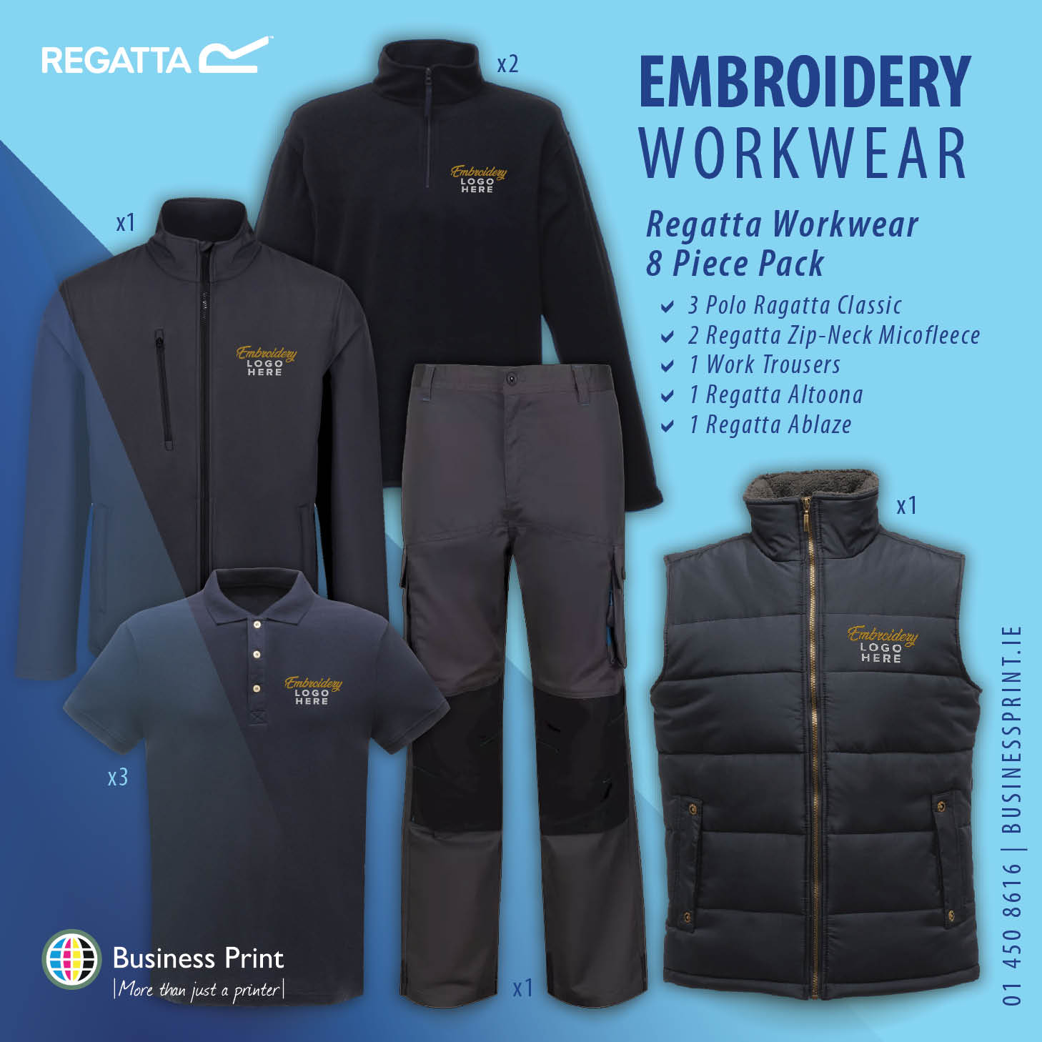 Regatta Workwear 8 Piece Pack