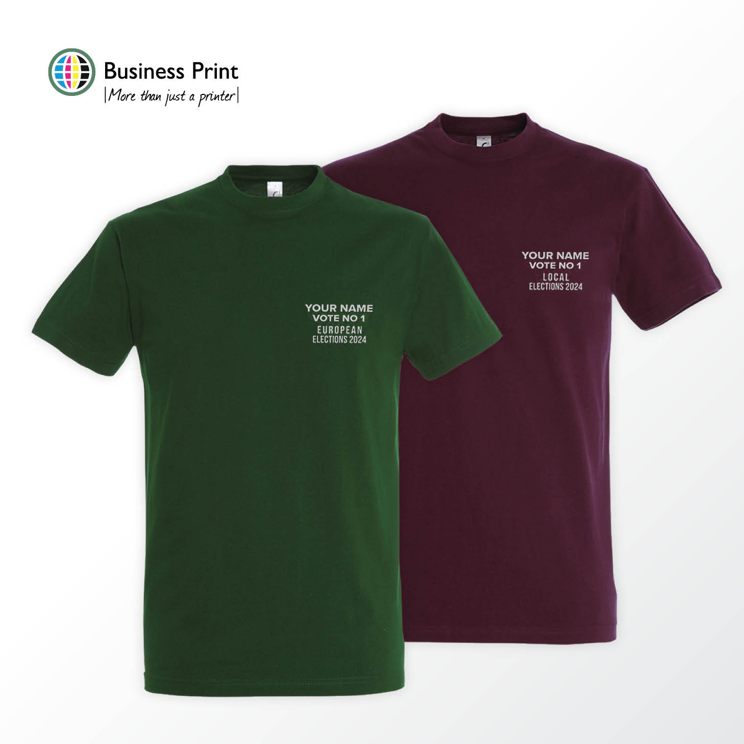 Election Round Neck T-Shirt Election Clothing