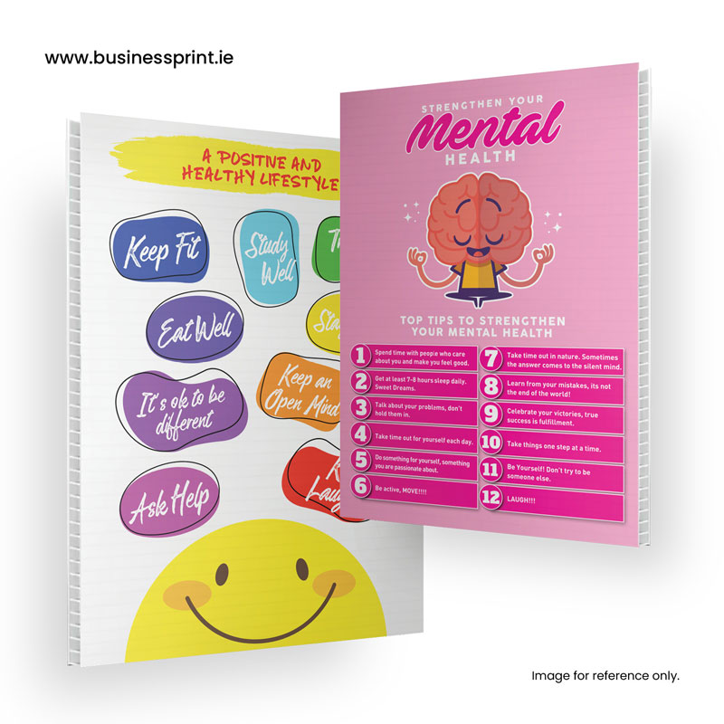 School Wellbeing Print Designs