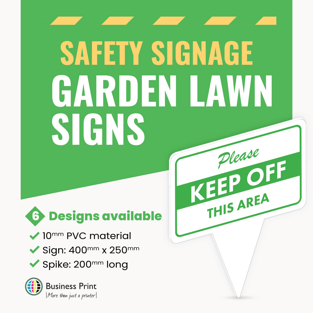 Garden Lawn Signs