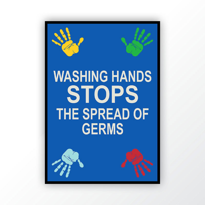 Wash Your Hands Mat Wash Your Hands Mat