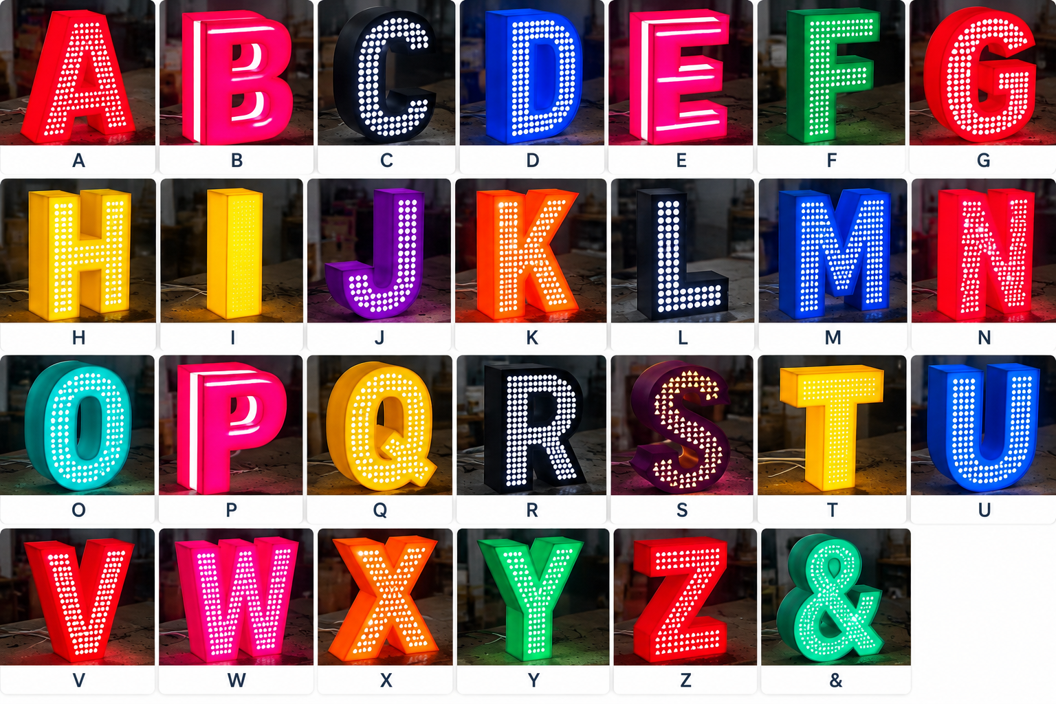 LED Letters
