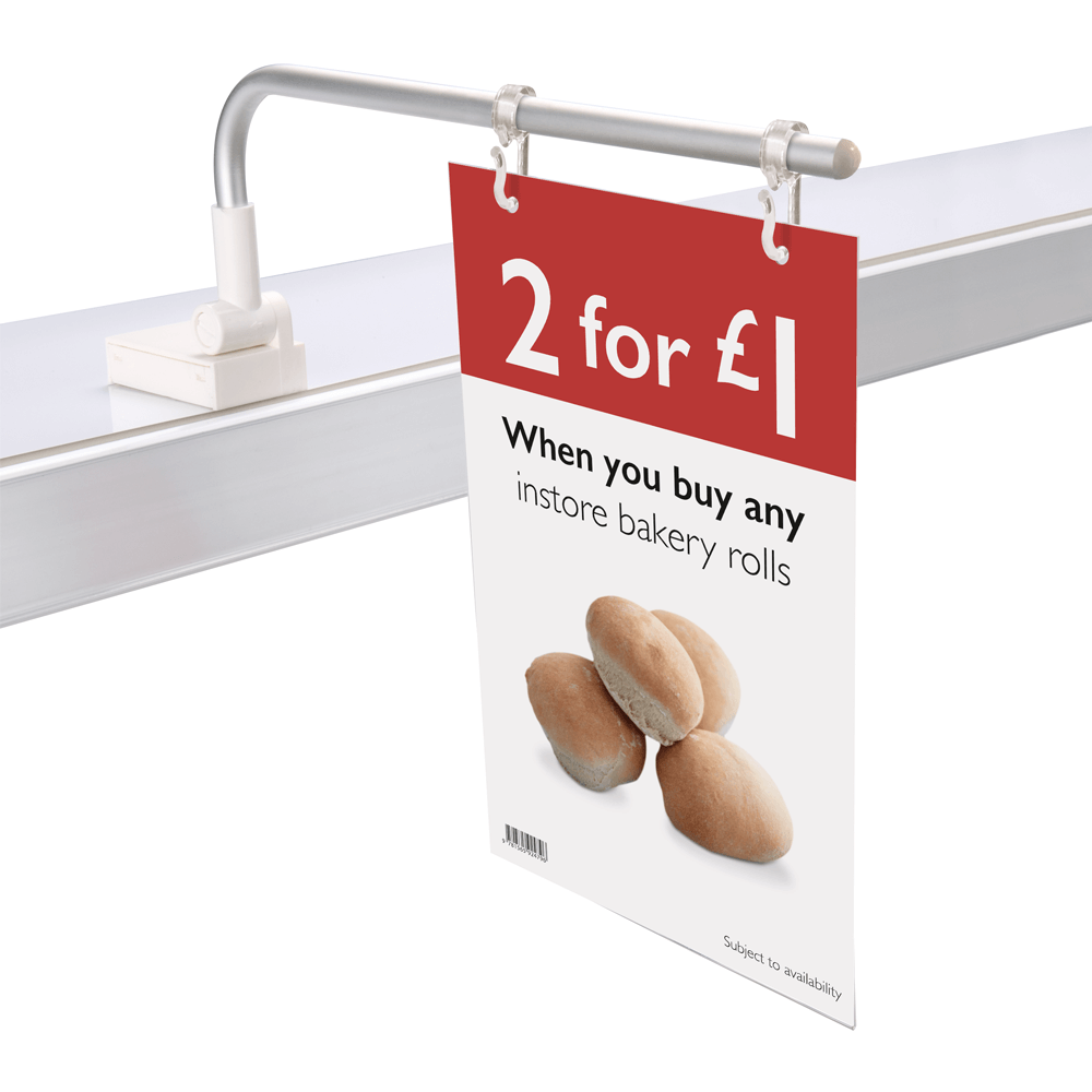 Magnetic Aisle Fin Holder