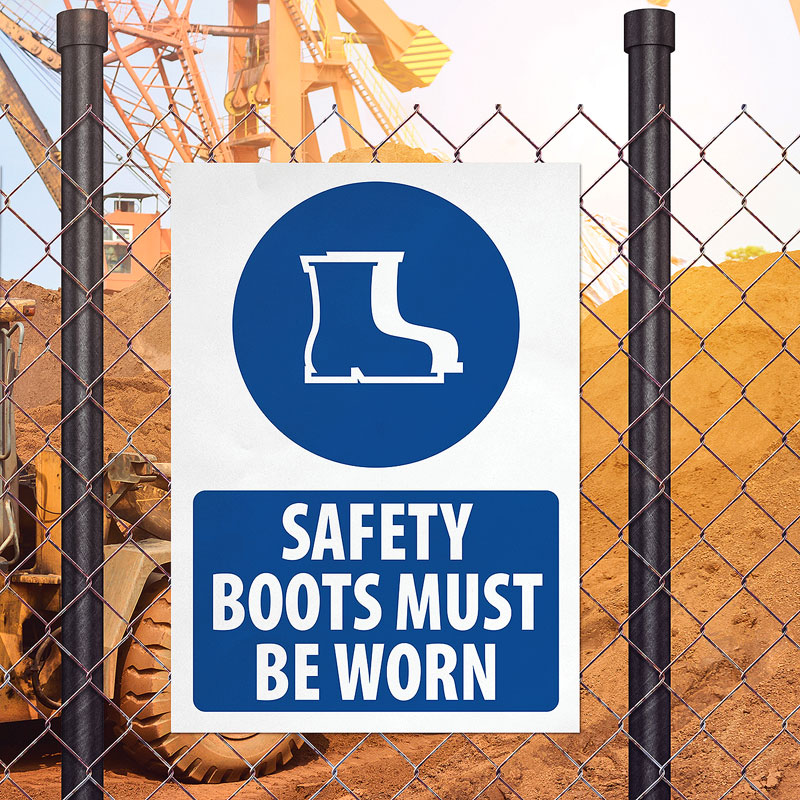 Respirator Must Be Worn Sign