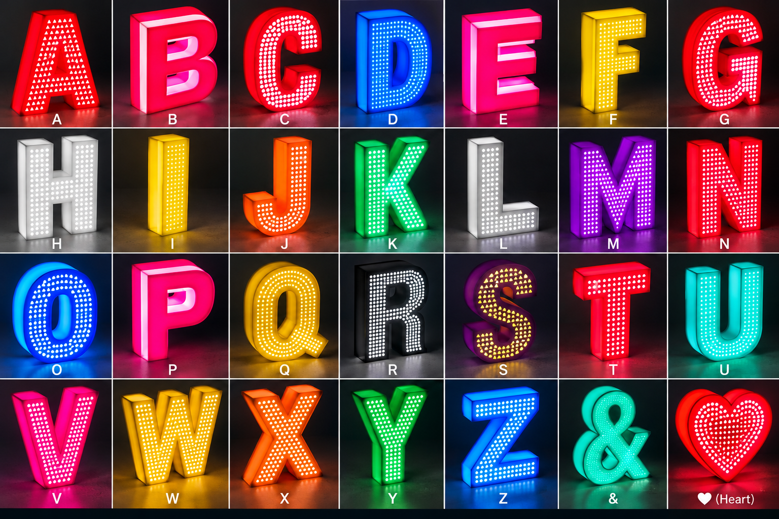 LED Letters