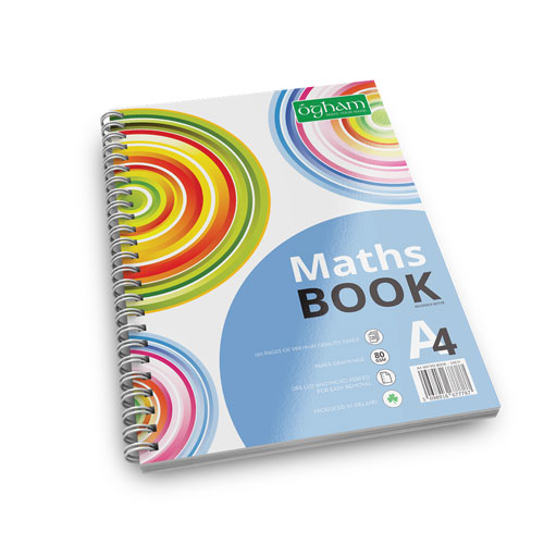 A4 Ogham Maths Book