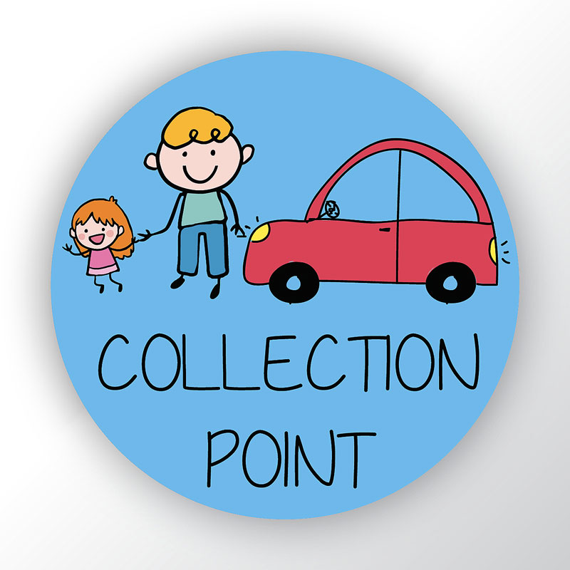 Outdoor Collection Point Stickers Outdoor Collection Point Stickers