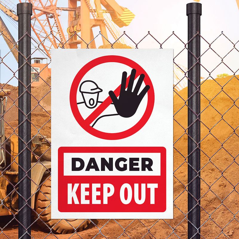 Danger Keep Out Sign