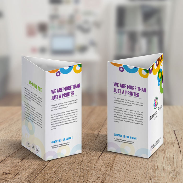 Table Tent Card Interlocking