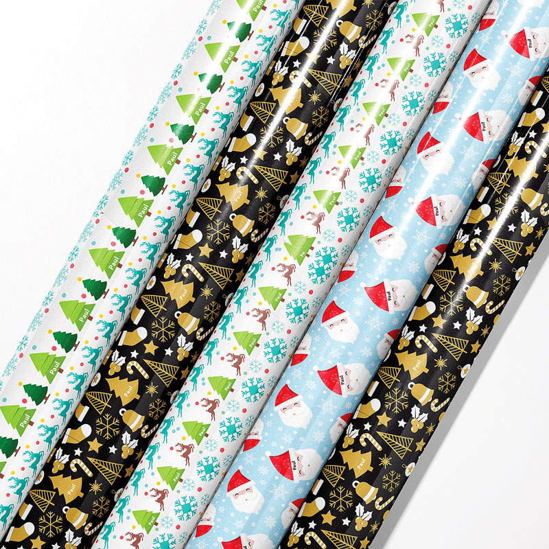Personalised Christmas Wrapping Paper Personalised Christmas Wrapping Paper