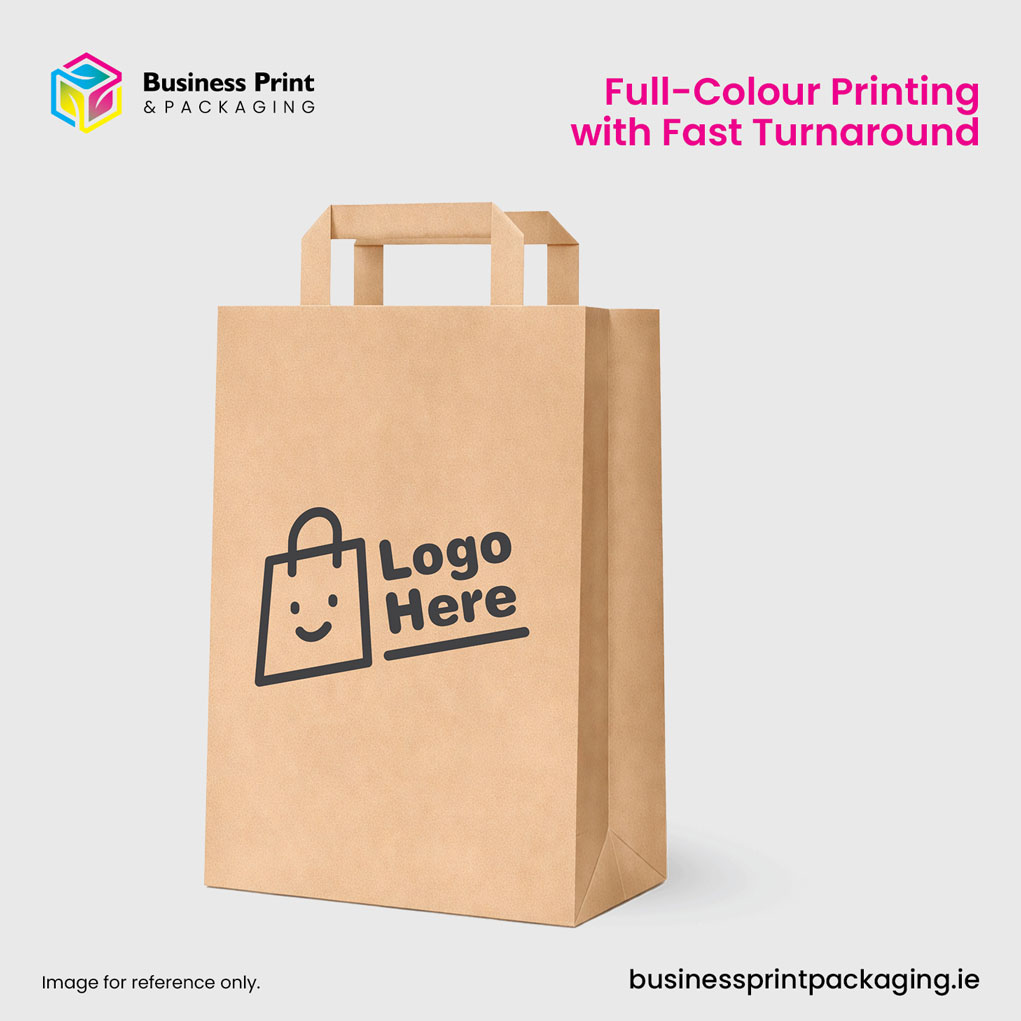 Kraft Tape Handle Paper Bag