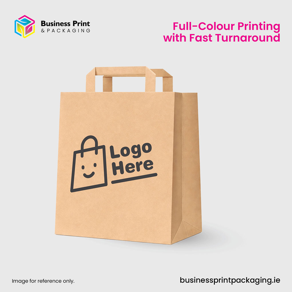 Kraft Tape Handle Paper Bag