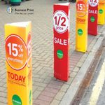 Corriboard Bollard Covers