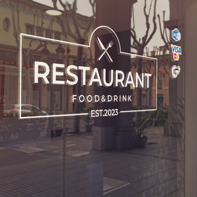 Printed Window Decals