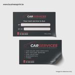 Double-Sided Car Service Stickers