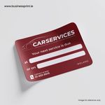 Double-Sided Car Service Stickers