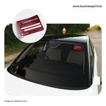 Double-Sided Car Service Stickers