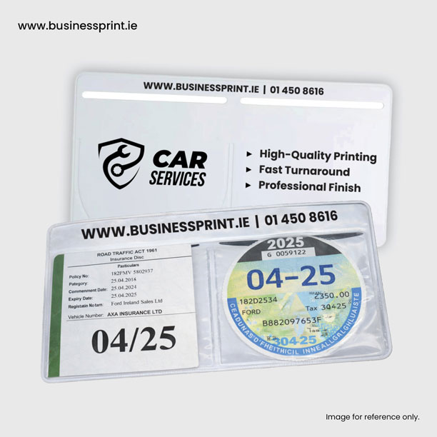 Printed Tax Disc Holders