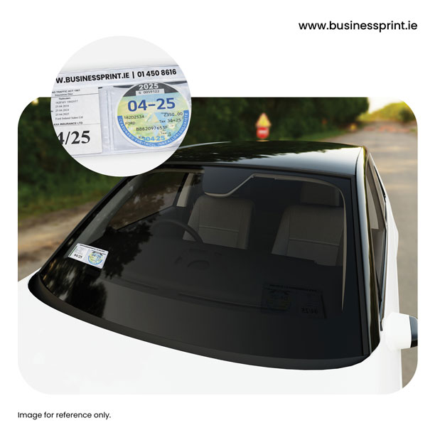 Printed Tax Disc Holders