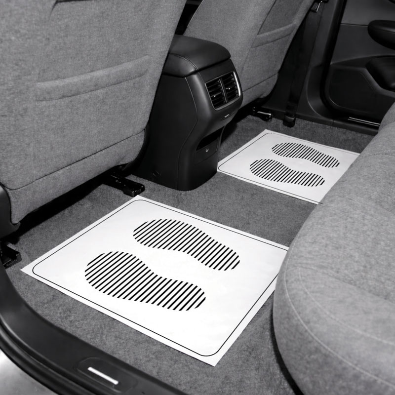 Disposable Paper Floor Mats for Cars