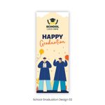 School Graduation Roll-Up Banners