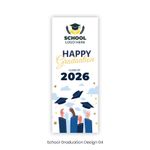 School Graduation Roll-Up Banners