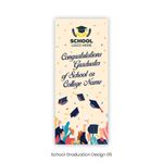 School Graduation Roll-Up Banners