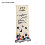 School Graduation Roll-Up Banners