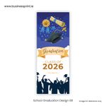 School Graduation Roll-Up Banners