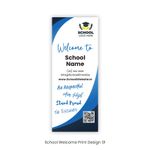 School Welcome Roll-Up Banners