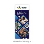 School Welcome Roll-Up Banners