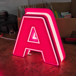 Pink LED A