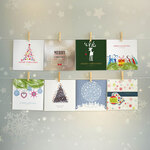 Square Christmas Cards