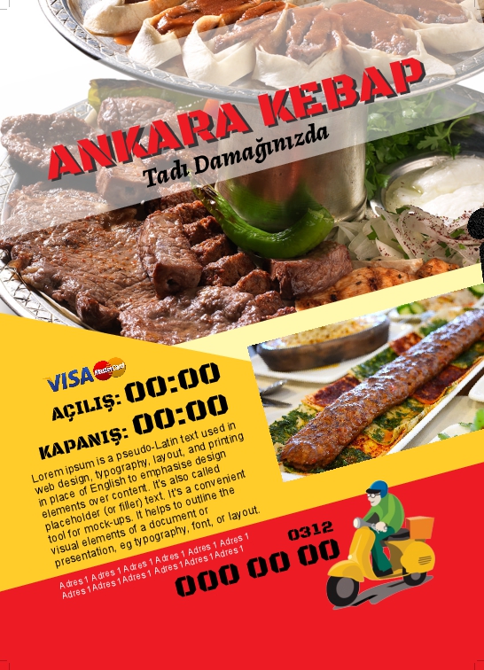 A5 - Ön, Arka - Restaurant