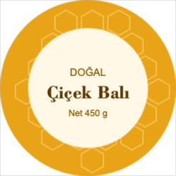 Bal Kavanozu Etiketi