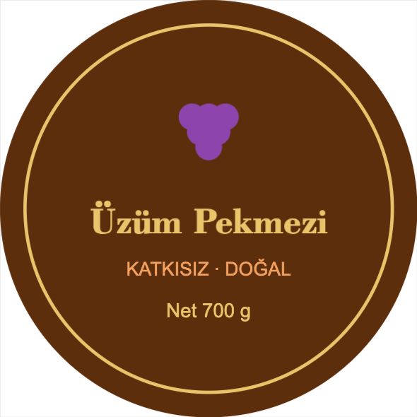 Pekmez Etiketi