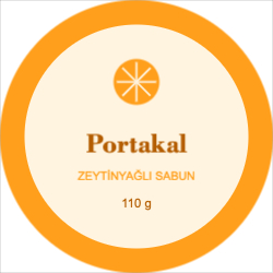 Portakal Sabun Etiketi